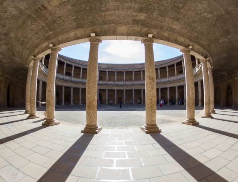 Alhambra's Gardens: Generalife, Partal, Alcazaba, & Carlos V - Getting Oriented at the Alhambra Entrance