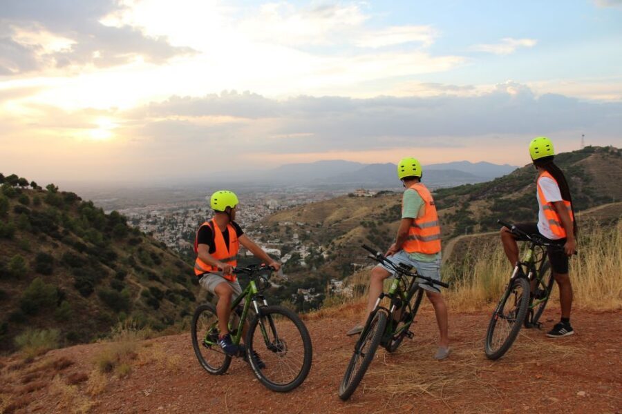 Electric Bike Tour with 2 Options to Explore Granada - The sunset option: riding uphill for real color changes