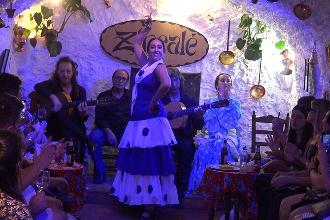 Flamenco Show in Cueva Zincalé - The 50-Minute Show: Guitar, Voice, and Dance in One Block