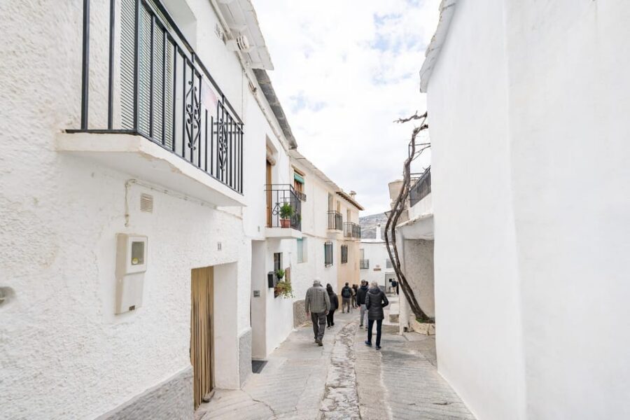 From Granada: Alpujarra Villages Guided Day Tour - Pampaneira: free time for coffee, plus the best lunch rhythm