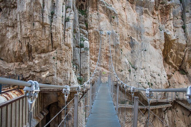 From Granada: Caminito del Rey Guided Tour & Guaranteed Tickets - After the official walk: the in-between section to reach South Access