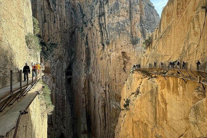 From Granada: Caminito del Rey Tour with Private transportation - The Guided Piece: English Explanations and Audio Support
