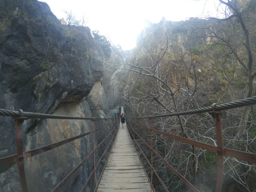 From Granada: Los Cahorros Guided Tour - Waterfalls, Caves, and River Pools on the Canyon Walk