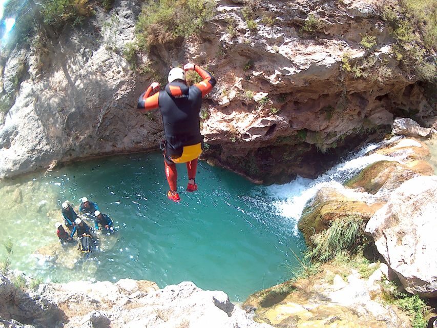 From Granada: Rio Verde Canyoning Tour - The Steep Walk In: Where Most People Feel It