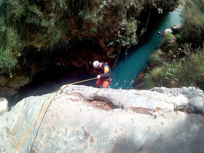 From Granada: Rio Verde Canyoning Tour - Guided Canyoning: Rappels, Optional Jumps, and Slides