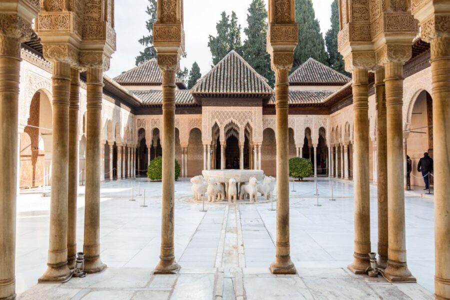 Granada: 3-Hour Alhambra and Generalife Gardens Guided Tour - Alhambra Palace complex: Mexuar, Comares, Leones, then the Lions