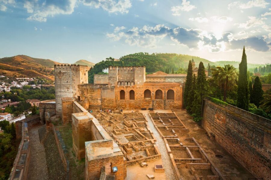 Granada: Alhambra and Generalife Garden Ticket & Guided Tour - Alcazaba: the walk up, the views out, and a short breather