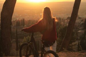 Granada: Alhambra and Sierra Nevada Sunset Views by E-Bike - Stop 1: Alhambra surroundings, forest paths, and a Palace-side viewpoint (no Palace ticket)