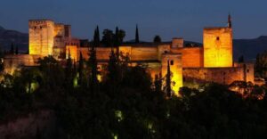 Granada: Alhambra Night Visit Entry Ticket - From the Access Pavilion to Your First Turning Point