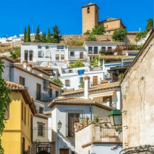Granada in full: Albaicin & the Historic Centre - Albaicín hill: Elvira Gate, Mirador de la Lona, and the old city weave