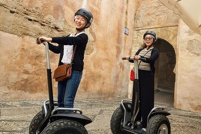 Granada Private Segway Tour - Mirador de San Nicolás: the Alhambra-facing viewpoint