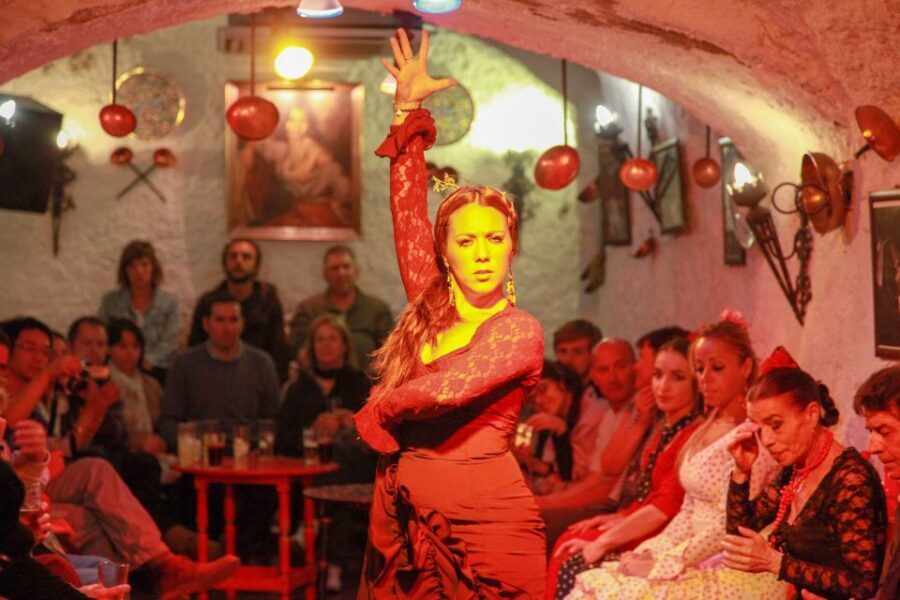 Granada: Sacromonte Caves Flamenco Show with Dinner - The Flamenco Show Up Close: Singers, Guitar, and Dancing