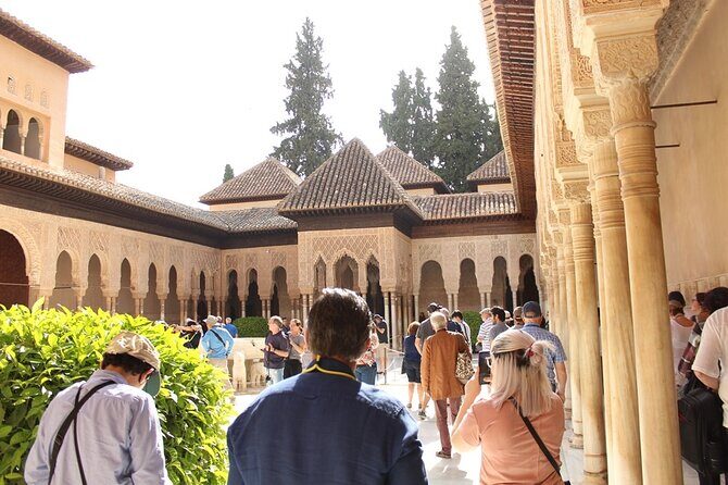Guided visit to the Alhambra, Nasrid Palaces and Generalife - The Palace of the Lions: fountain focus and the rooms with names
