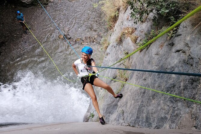 Half Day Adventure through Los Cahorros in Monachil - The cave, the climb, and rappels over ravines and waterfalls