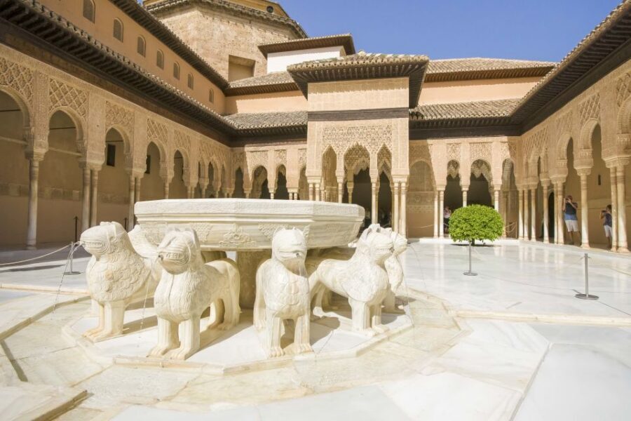 Private tour in all complete complex of Alhambra with ticket - Meeting the orange umbrella at the Access Pavilion