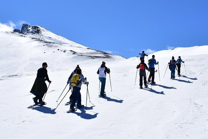 Snowshoe hiking in Sierra Nevada (Granada) - Stop 1: Santuario de la Virgen de las Nieves as a Winter Landmark