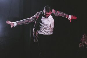 Traditional Flamenco Show at Tablao Casa Ana - Inside the intimate theater: seats, the bar, and the end-of-show photos